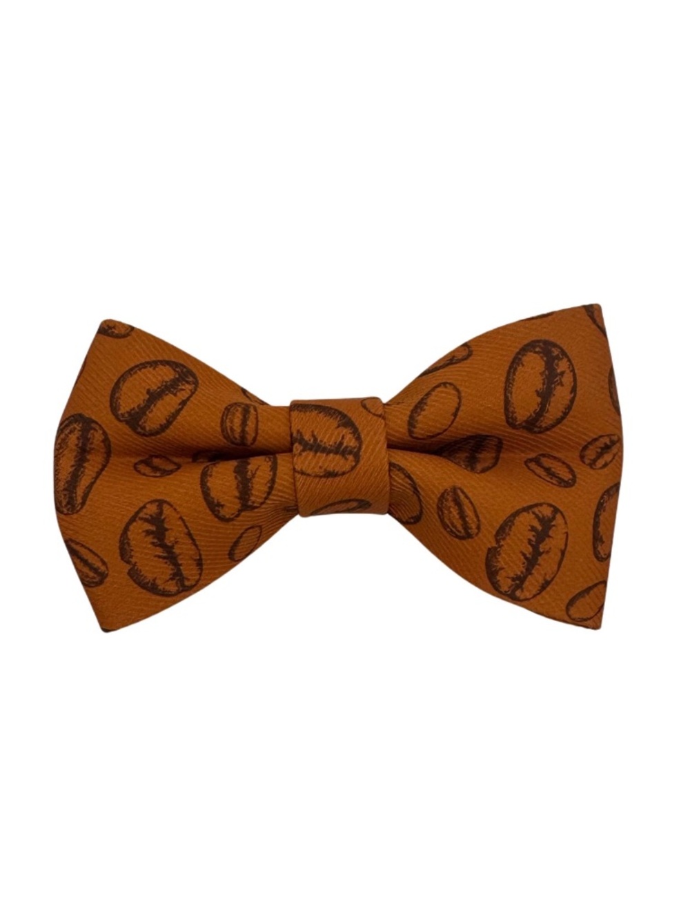 Brown Coffee Bean Dog Bow Tie | Pet Collar Bow Accessory 🐾